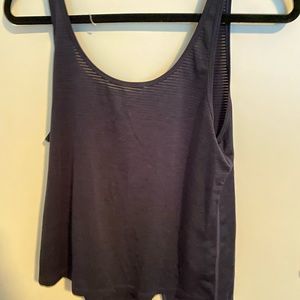 athleta open back workout top
